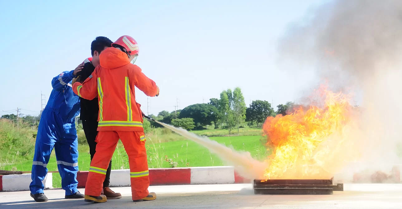 ileri seviye yangin egitimi